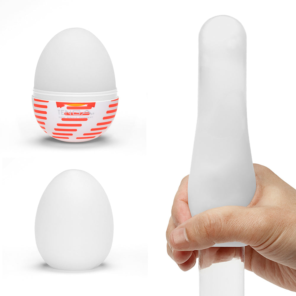 Tenga Tube Egg Masturbator|Back View|"quality build - back view"