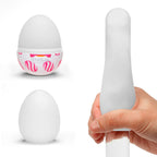 Tenga Curl Egg Masturbator|Back View|"quality build - back view"