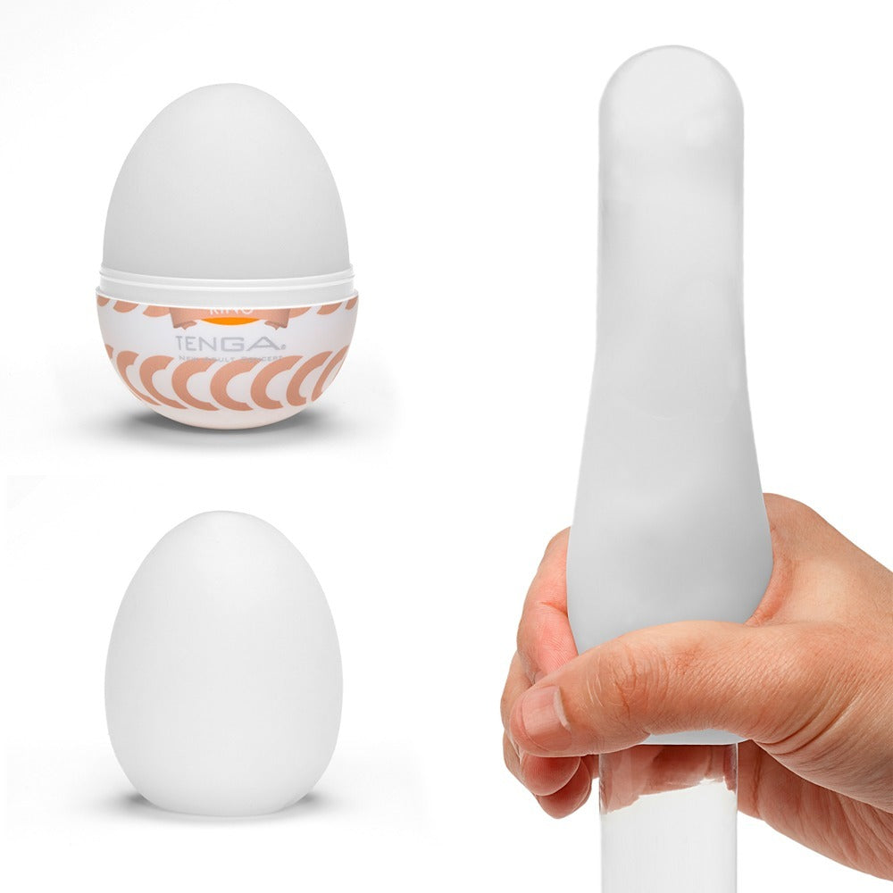 Tenga Ring Egg Masturbator|Back View|"quality build - back view"