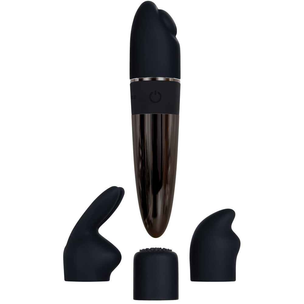 Evolved-Tiny-Treasures-5-Piece-Silicone-Kit|Front View|"luxury silicone pleasure kit collection-front view"