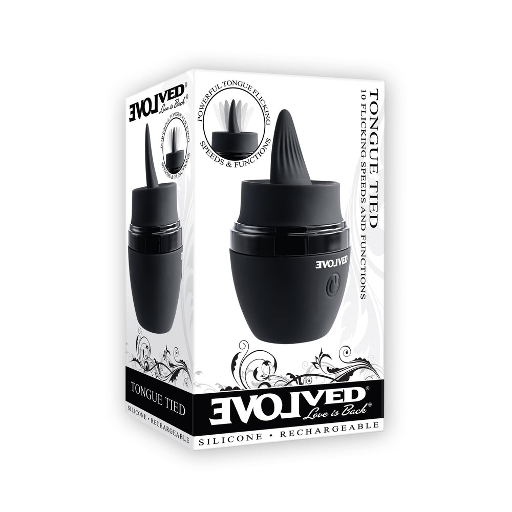 Evolved Tongue Tied Clitoral Stimulator|Kit View|"Complete pleasure system - kit view"