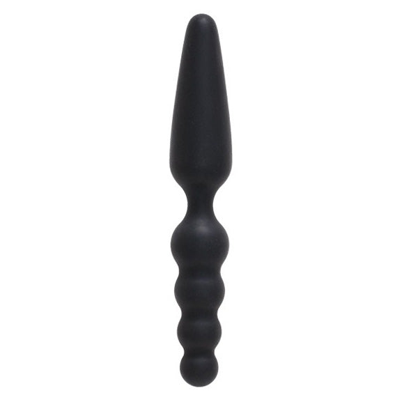 Dark-Stallions-7-Inch-Silicone-Dual-Butt-Plug|Front View|"dual plug-front view"