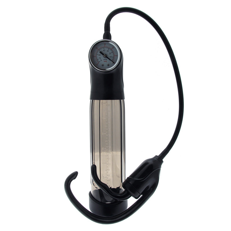 Mojo Zero Gravity Penis Pump|Front View|"Advanced vacuum system with weightless feel - front view"