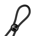 Nexus Forge Adjustable Silicone Cockring|Side View|"nexus detail - side view"
