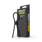 Nexus Forge Adjustable Silicone Cockring|Detail View|"surface detail - detail view"