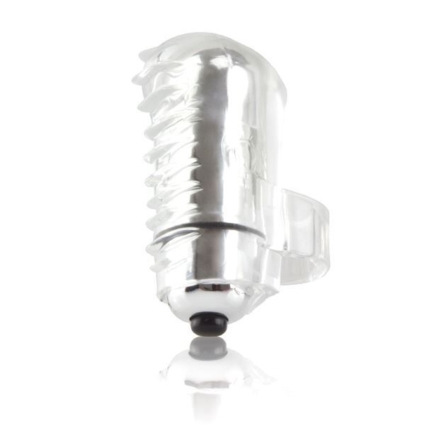 Screaming O FingO Vibrating Finger Massager | Angle | "comfortable fit - angle view"