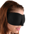 Frisky Deluxe Black Out Blindfold|Front View|"deluxe blackout design-front view adult toys direct"|