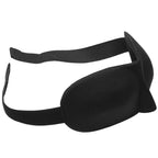 Frisky Deluxe Black Out Blindfold|Side View|"mask detail-side view adult toys direct"|