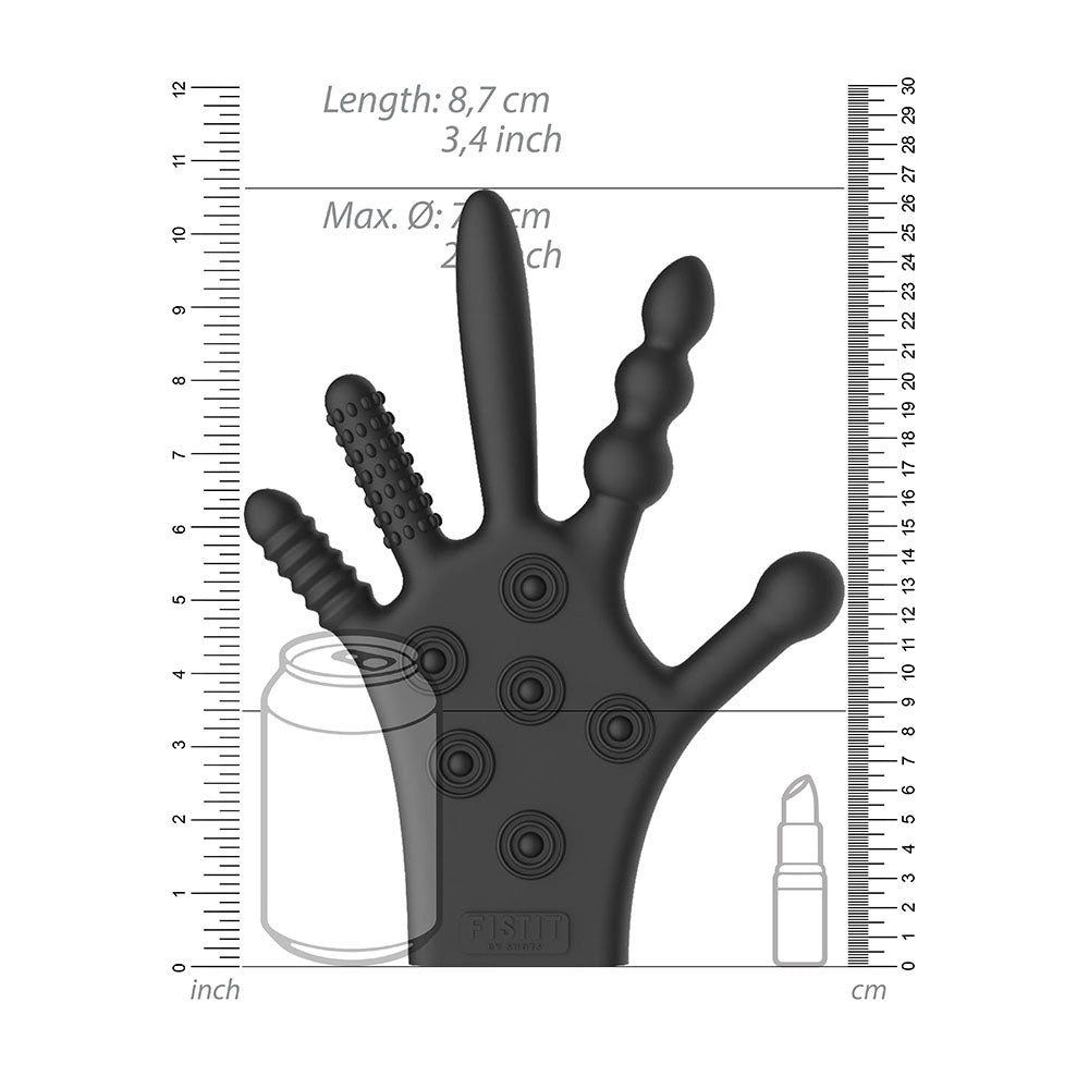 Silicone-Stimulation-Glove|Detail View|"product features-detail view"
