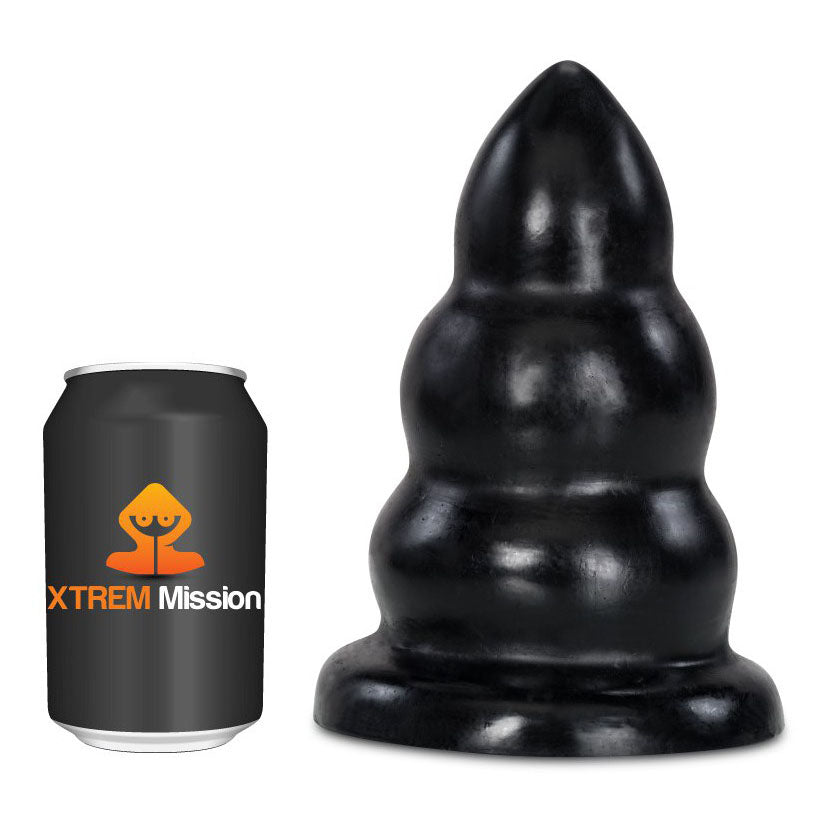 Xtrem Mission Takeover Butt Plug|Side View|"extreme butt plug - side view"