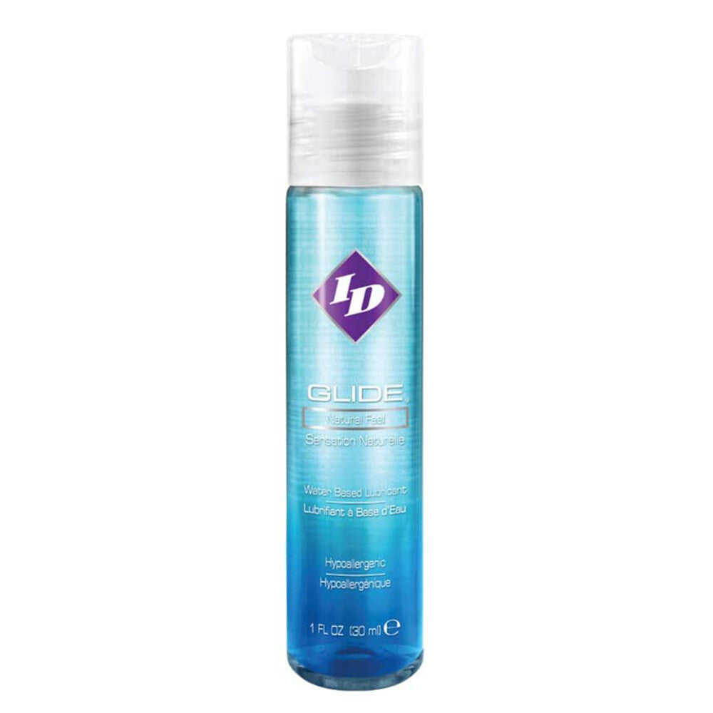 ID Glide Lubricant 1 oz|Front View|"glide formula-front view adult toys direct"|