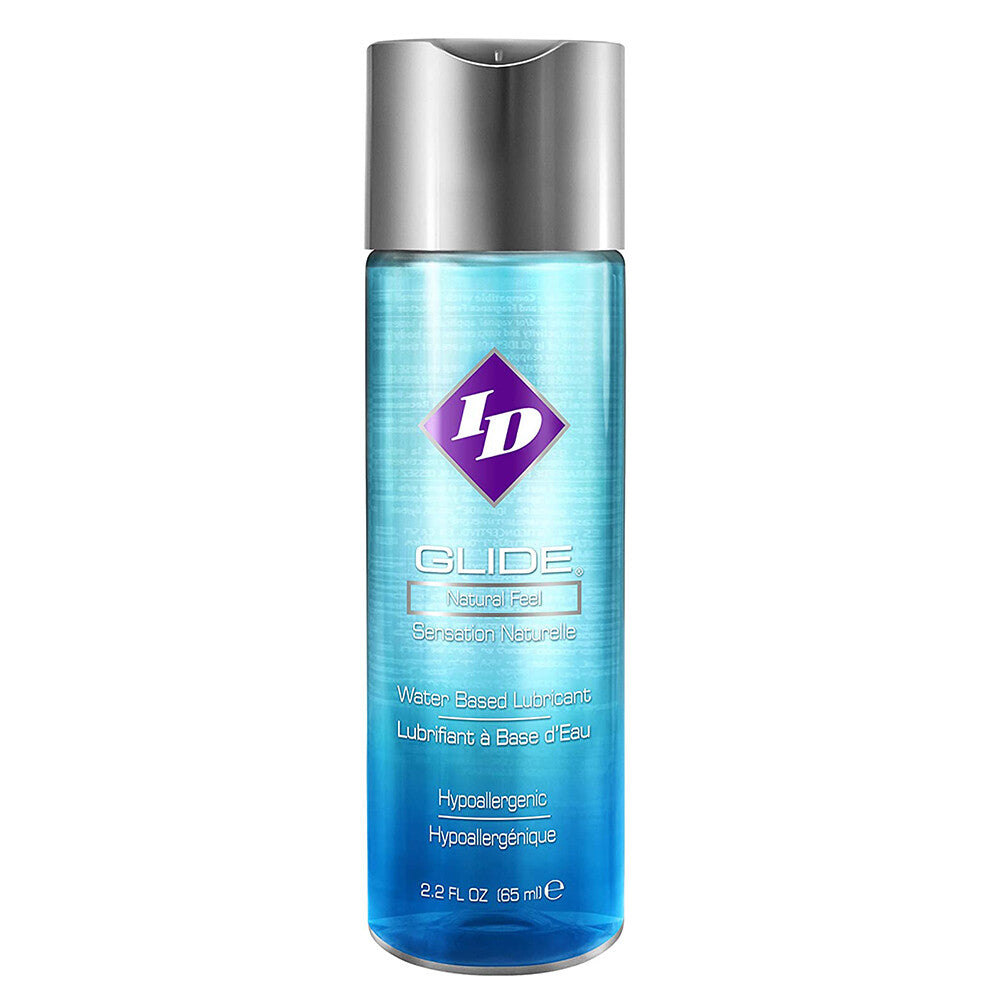 ID Glide Lubricant 2.2oz|Front View|"glide small-front view adult toys direct"|