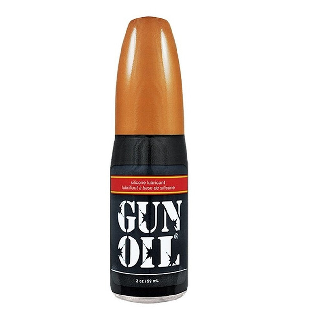 Gun Oil Transparent Lube 59ml | Front View | "Transparent lube - front view"