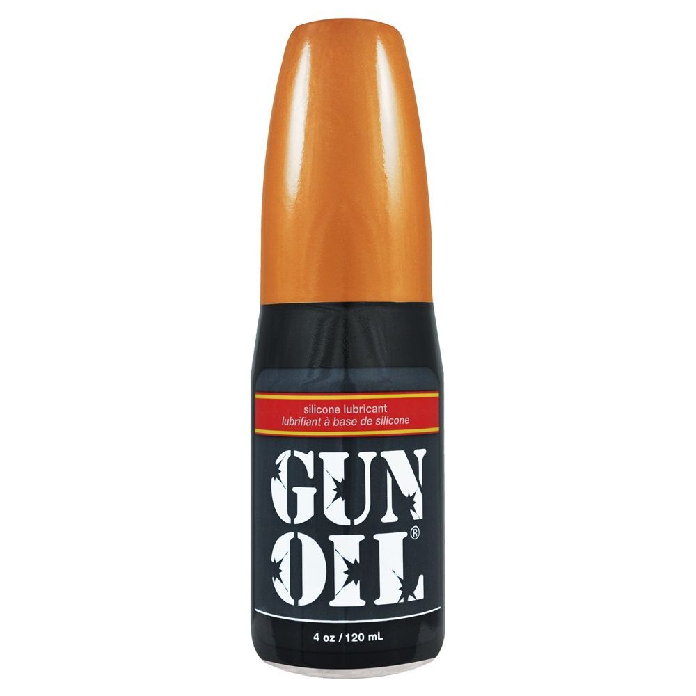 Gun Oil Transparent Lube 120ml | Front View | "Transparent lube - front view"
