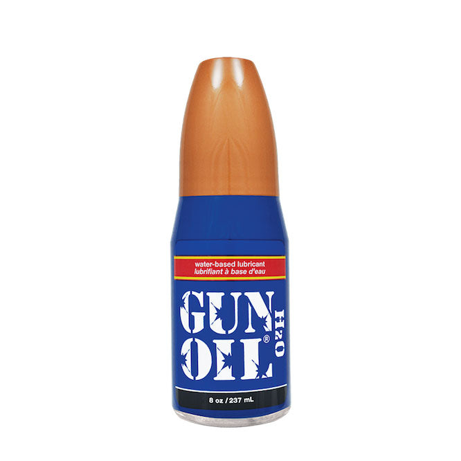 Gun Oil H2O Waterbased Lubricant|Front View|"h2o formula-front view adult toys direct"|
