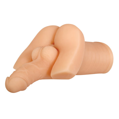 Gender X Back Door Bash Masturbator Flesh Pink|Front View|"bash design - front view"