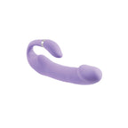 Gender X Orgasmic Orchid C Shaped Vibrator|Detail View|"Multi-function controls - detail view"