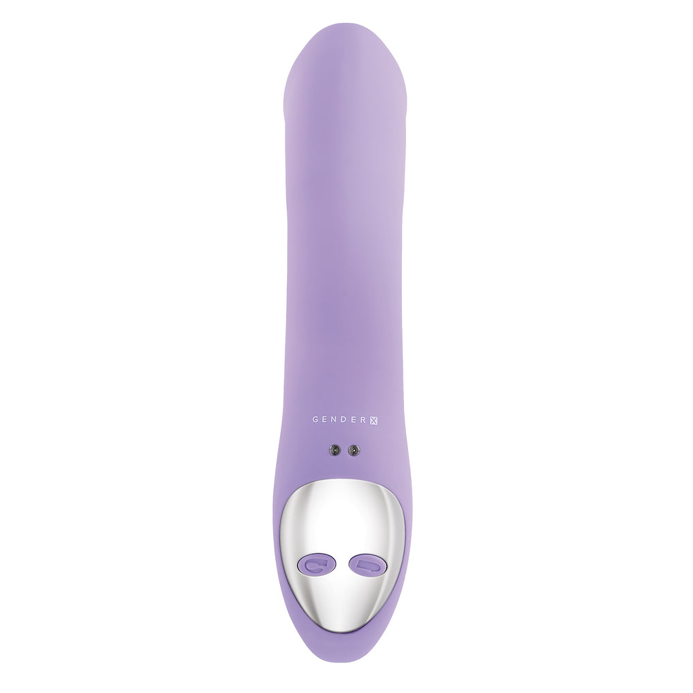 Gender X Orgasmic Orchid C Shaped Vibrator|Kit View|"Complete pleasure system - kit view"