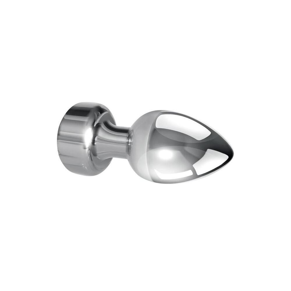 Gender X Rockin Metal Anal Plug XL|Side View|"rockin design-side view"|