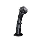 Animhole Zebra Dildo|Front View|"zebra fantasy dildo - front view"