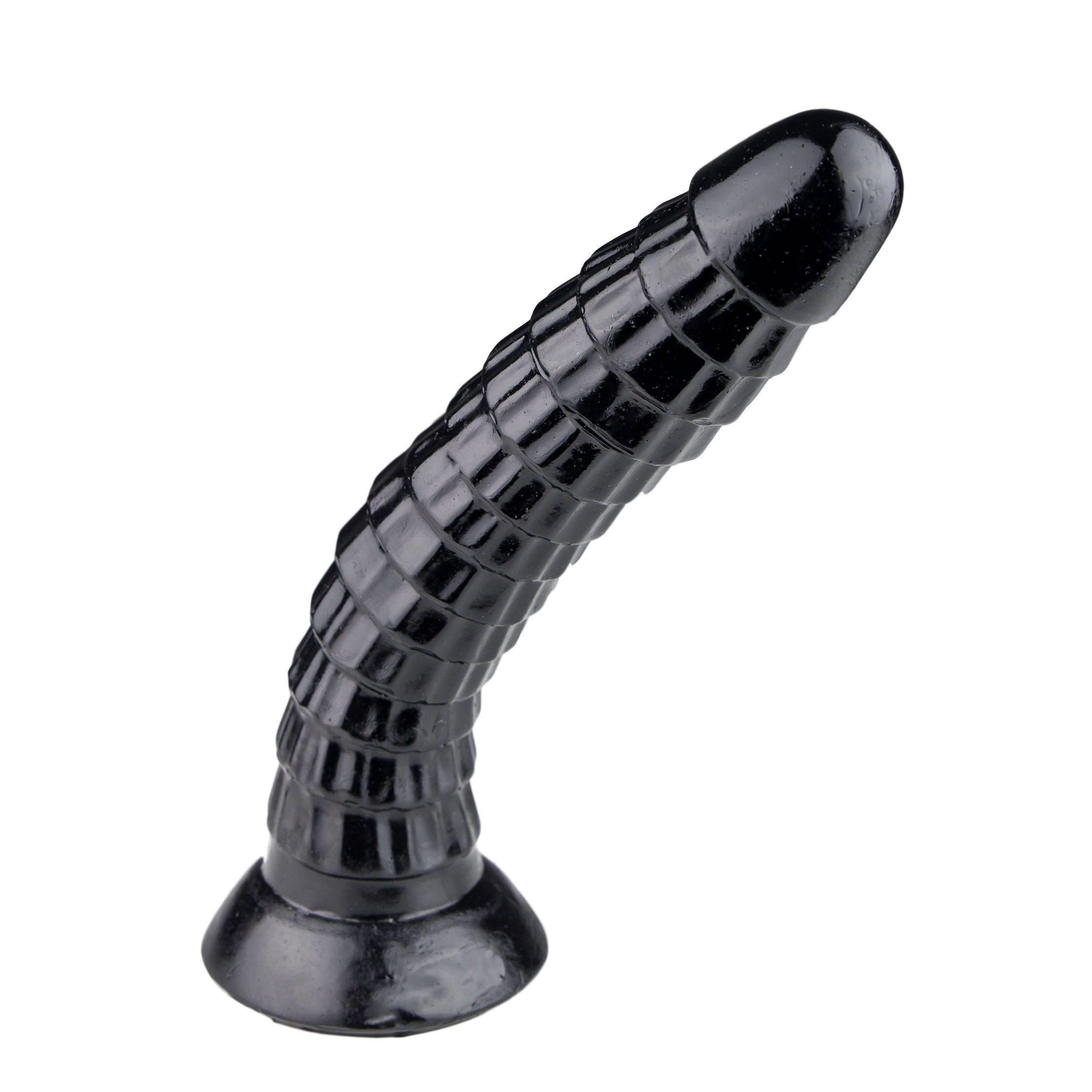Animhole Pangolin Dildo|Side View|"pangolin fantasy dildo - side view"
