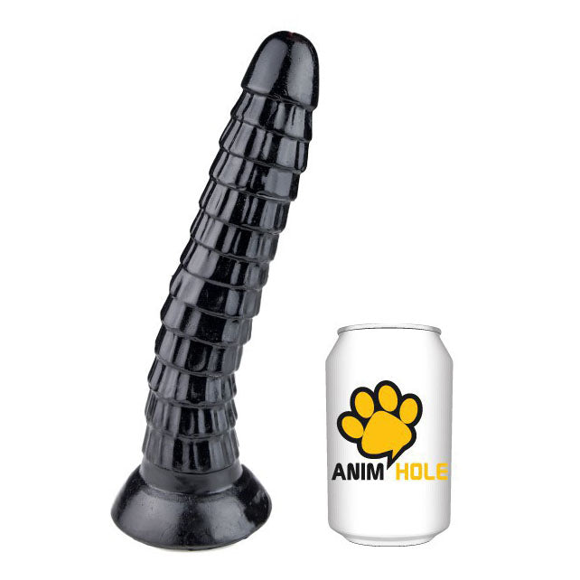 Animhole Pangolin Dildo|Back View|"pangolin fantasy dildo - back view"