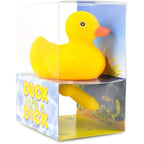 Duck With A Dick|Back View|"novelty rubber duck - back view"