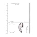 Twitch Silver Hands Free Suction And Vibration Toy|Detail View|"Multi-function controls - detail view"