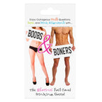 Boobs And Boners Drinking Card Game|Front View|"drinking card game - front view"