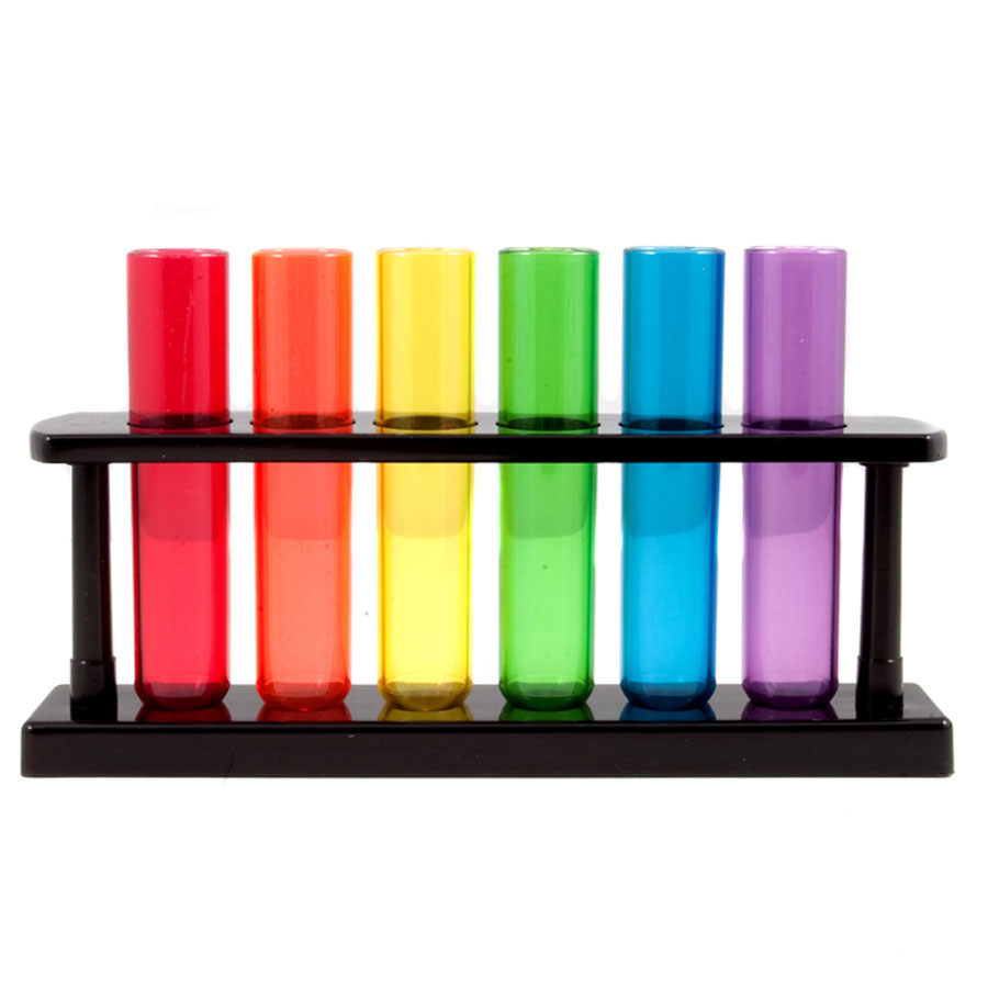 Test Tube Shooters|Front View|"novelty shooters - front view"