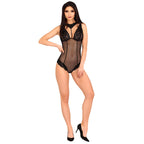 Corsetti Kreame Body Black|Front View|"black kreame body - front view"