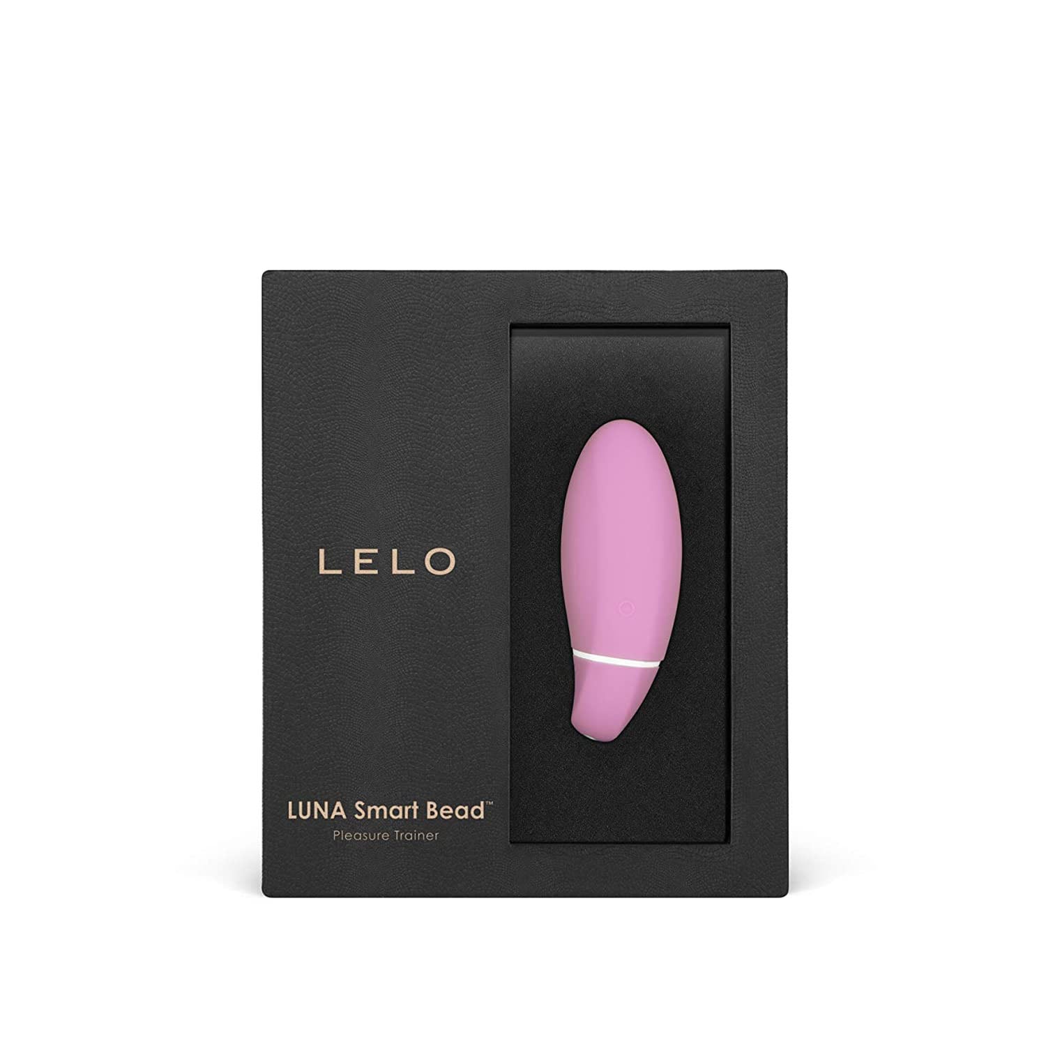 Lelo-Luna-Smart-Bead-Pink|Side View|"ergonomic design-side view"