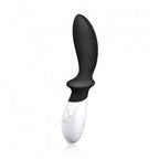 Lelo-Loki-Prostate-Massager-Obsidian-Black|Front View|"premium massager-front view"
