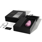 Lelo Lily 2 Rechargeable Clitoral Vibrator Pink Rose and Wisteri|Side View|"Premium pleasure device - side view"