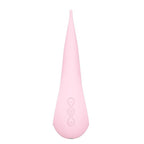 Lelo Dot Elliptical Clitoral Stimulator Pink|Detail View|"Multi-function controls - detail view"