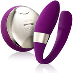 Lelo Tiani 2 Couples Massager Deep Rose|Front View|"Deep rose massager - front view"