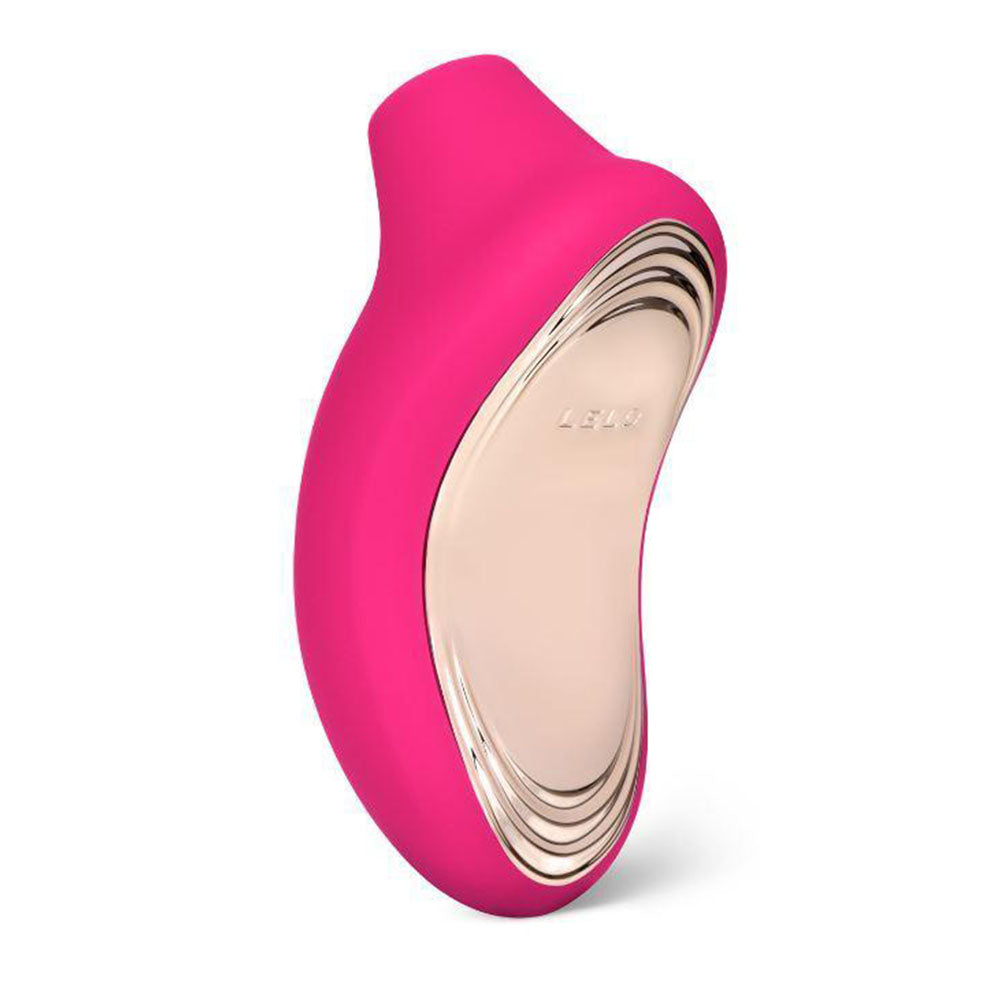 Lelo Sona Cerise Clitoral Masager|Side View|"Premium pleasure device - side view"