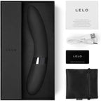 Lelo-Elise-2-Dual-Powered-G-Spot-Vibrator-Black|Side View|"dual motor design-side view"