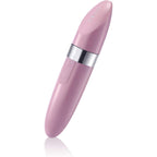 Lelo-Mia-2-Lipstick-Vibrator-Pink|Front View|"luxury lipstick vibrator pink rechargeable-front view"