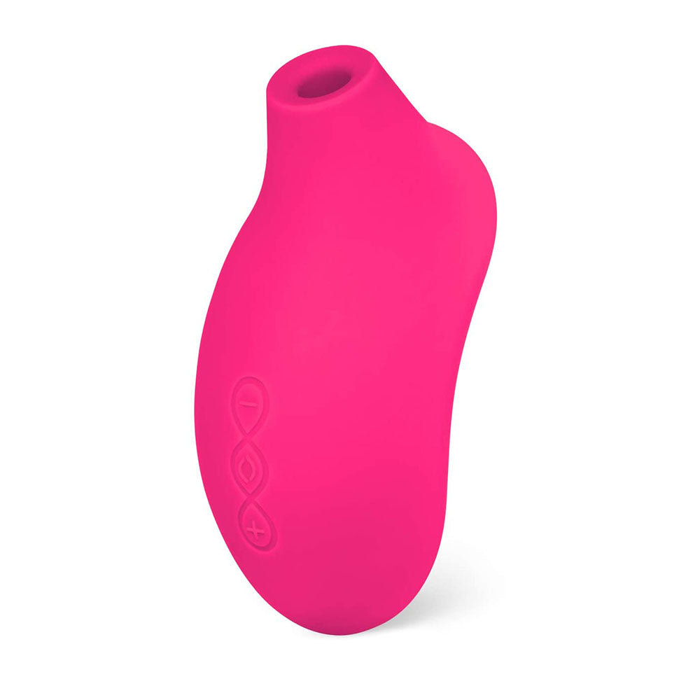 Lelo Sona 2 Cerise Clitoral Vibrator|Front View|"Cerise sona vibrator - front view"
