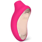Lelo Sona Cruise 2 Cerise Clitoral Vibrator|Side View|"Premium pleasure device - side view"