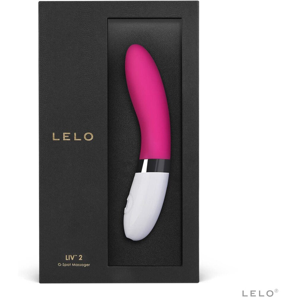Lelo-Liv-2-G-Spot-Vibrator-Cerise|Detail View|"control features-detail view"