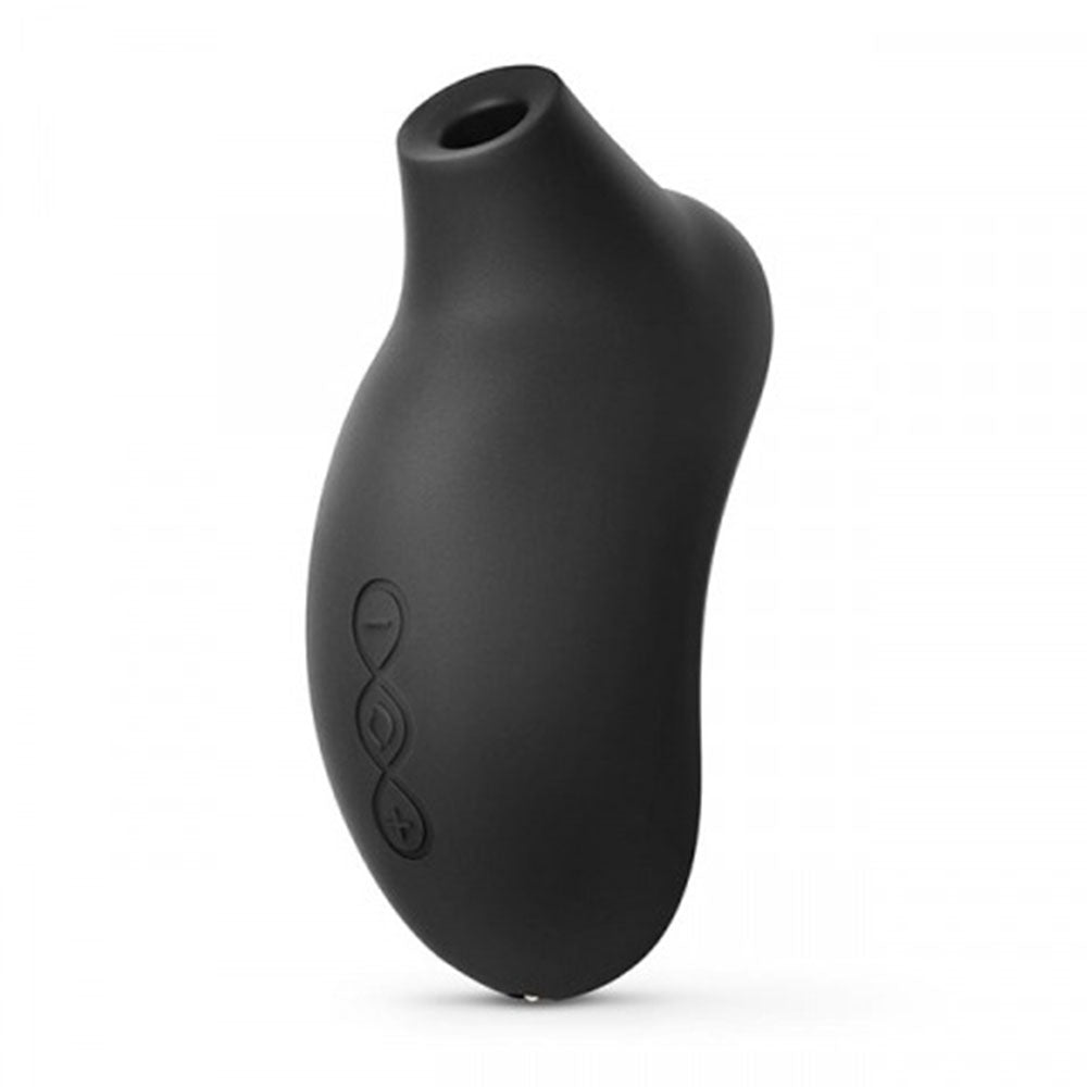 Lelo Sona Cruise 2 Black Clitoral Vibrator|Front View|"Black cruise vibrator - front view"