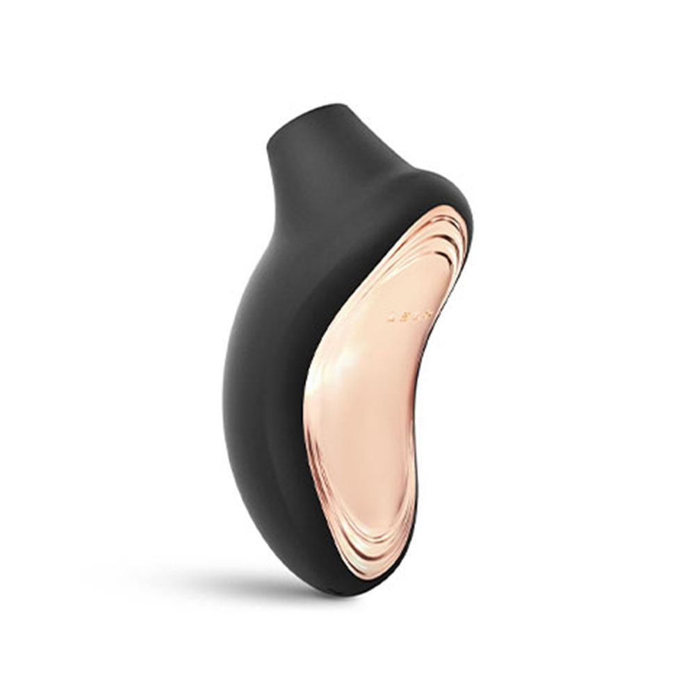 Lelo Sona Cruise 2 Black Clitoral Vibrator|Side View|"Premium pleasure device - side view"
