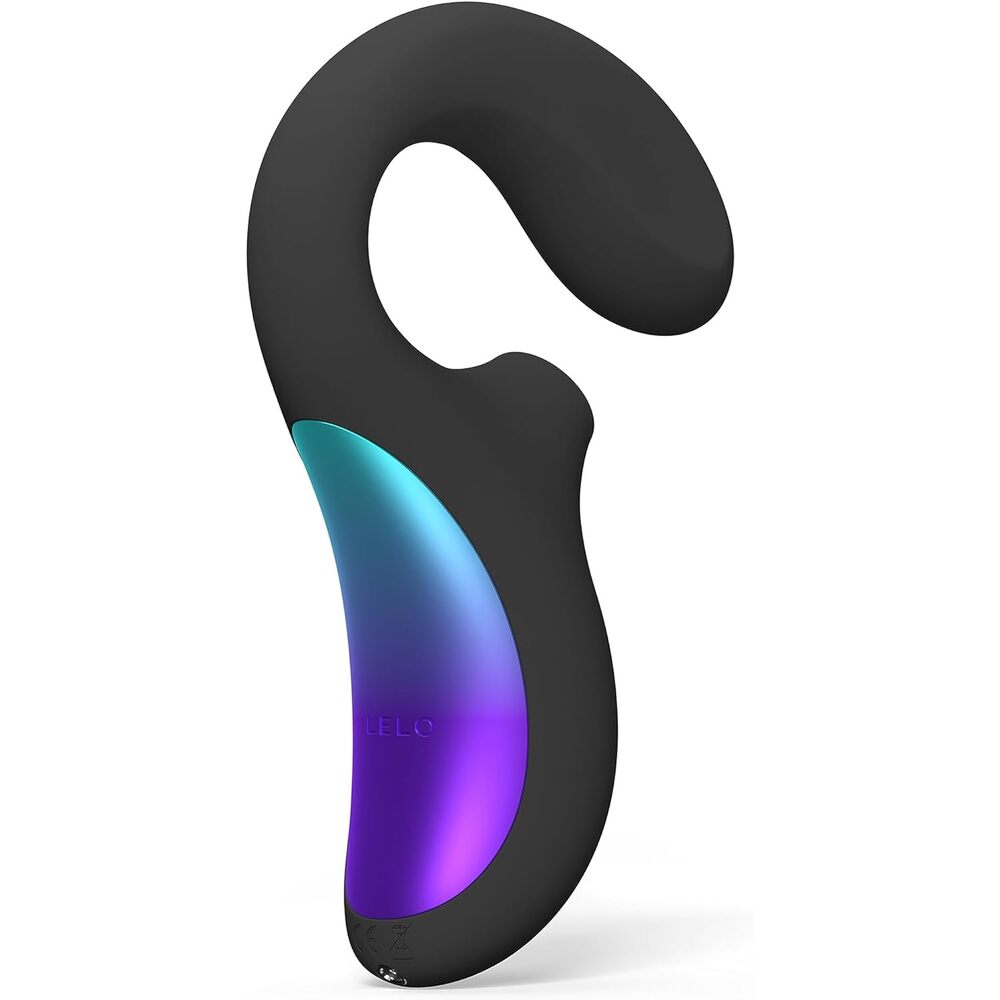 Lelo-Enigma-Dual-Massager-Black|Side View|"sleek design-side view"