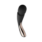 Lelo Smart Wand 2 Med Black | Detail | "intuitive control interface - detail view"