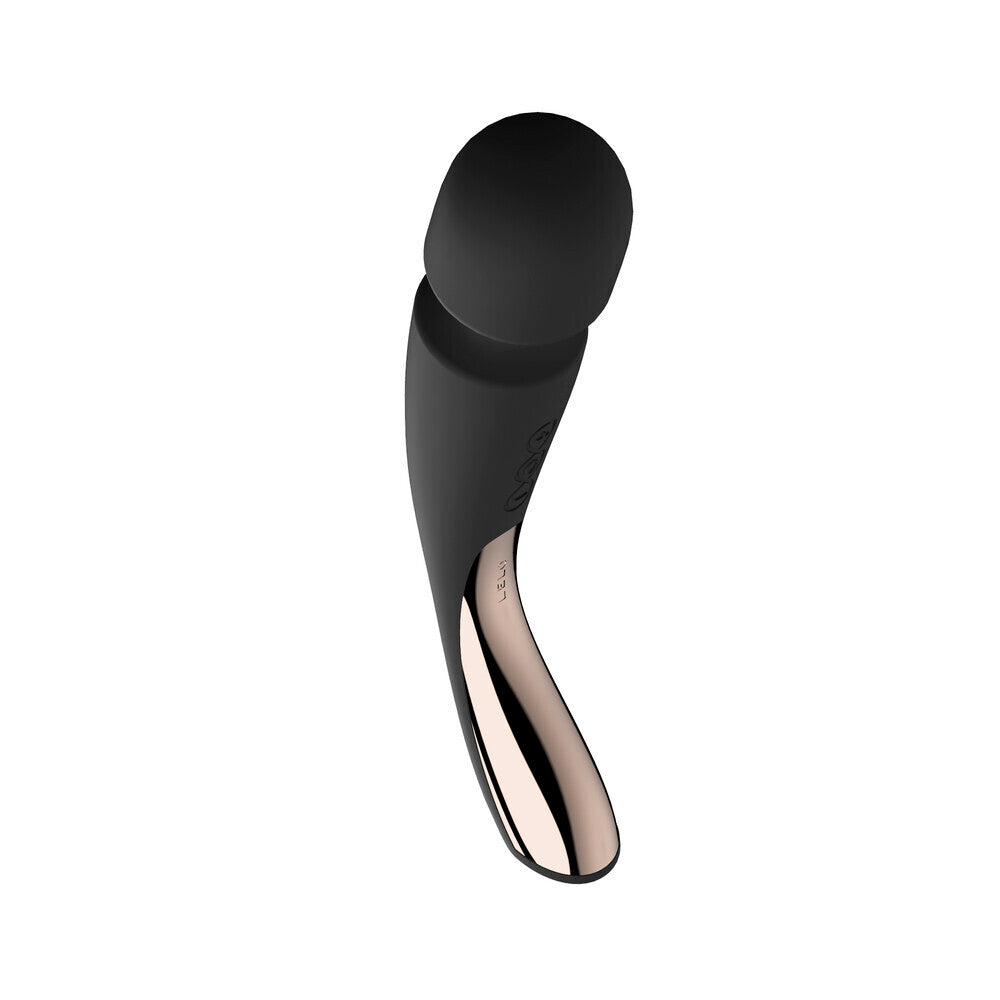 Lelo Smart Wand 2 Med Black | Detail | "intuitive control interface - detail view"