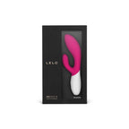 Lelo-Ina-Wave-2-Luxury-Rechargeable-Vibe-Cerise|Detail View|"control features-detail view"