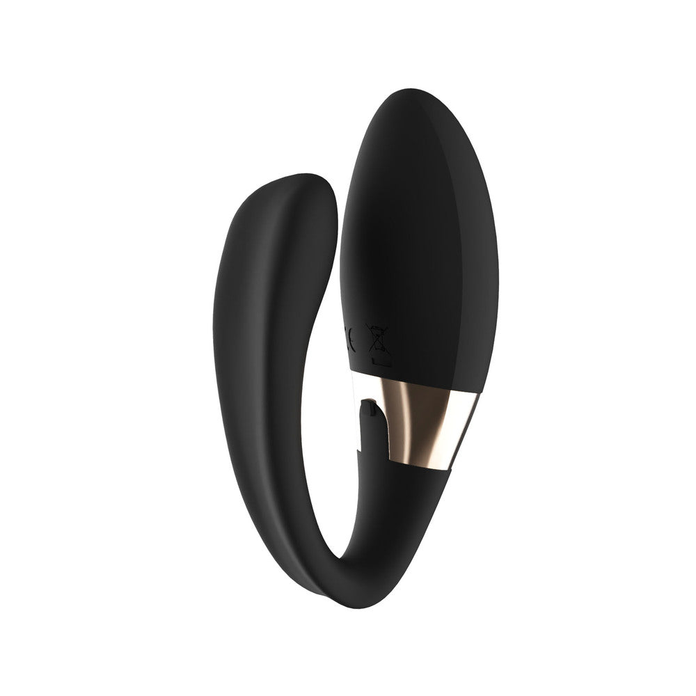 Lelo Tiani Duo Harmony Couples Massager Black|Detail View|"Multi-function controls - detail view"