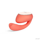 Lelo-Ida-Wave-GSpot-Massager-Coral|Detail View|"control features-detail view"